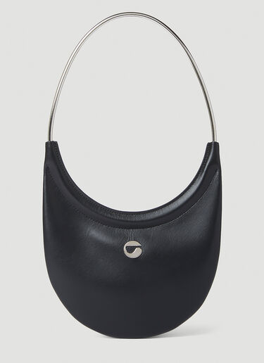 Coperni Ring Swipe Shoulder Bag Black cpn0252011