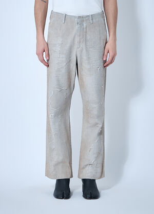 Diesel D-Boix-Fsg1 Pants White dsl0160006