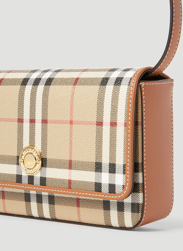 Burberry Hampshire Shoulder Bag Beige bur0253060