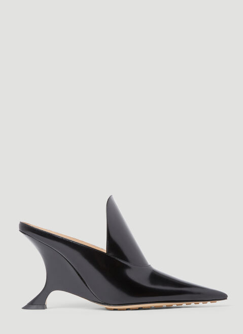 Bottega Veneta Rocket Wedge Mule Grey bov0254007