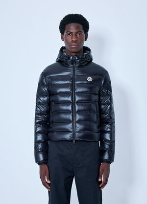 Moncler Forzo Hooded Packable Short Down Jacket Black mon0166045