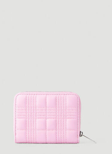 Burberry Lola Quilted Zip Wallet Pink bur0247127