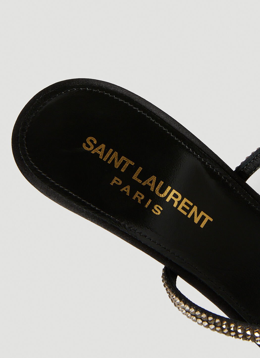 Saint Laurent Women s Opyum 110 Sandals in Black LN CC
