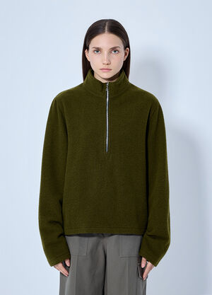 RIER Fleece City Sweater Green rrr0265004