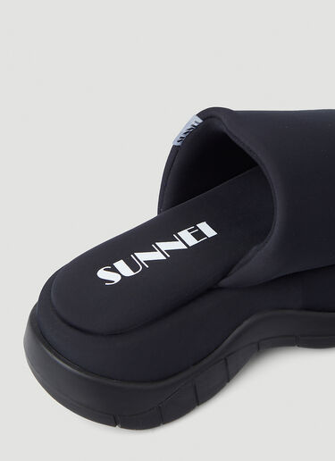 Sunnei 플랫폼 슬라이드 블랙 sun0245005
