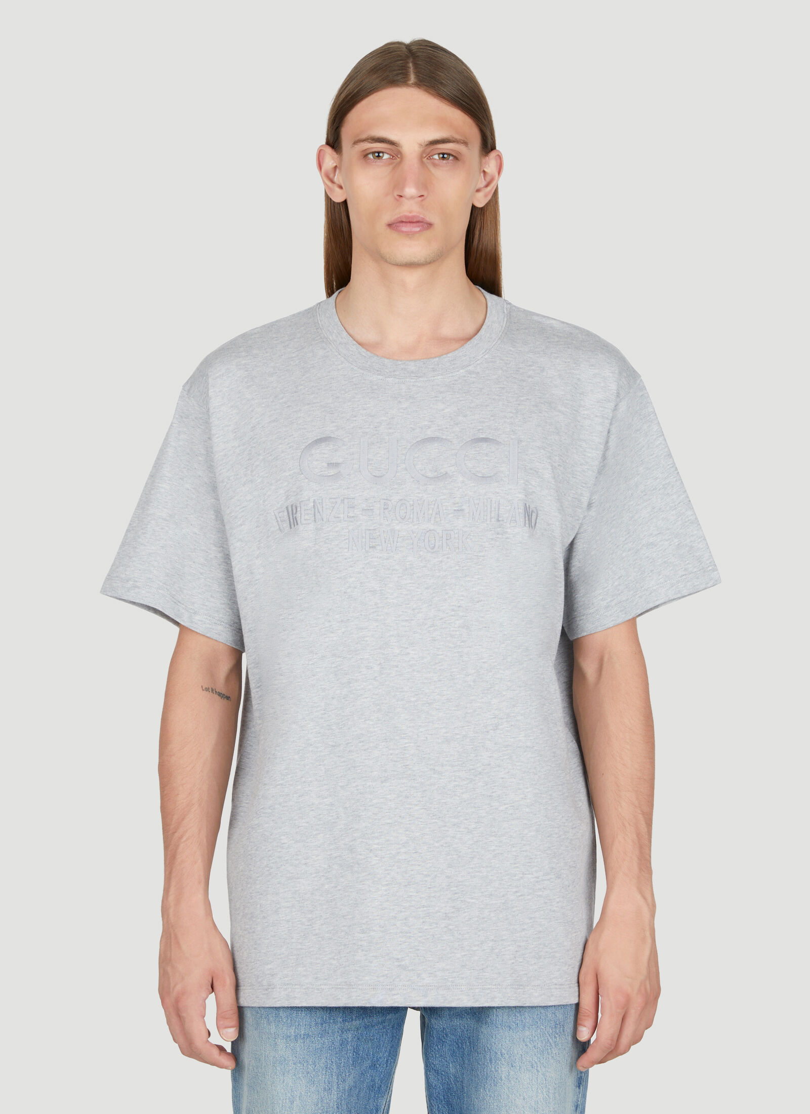 Gucci embroidered t shirt top