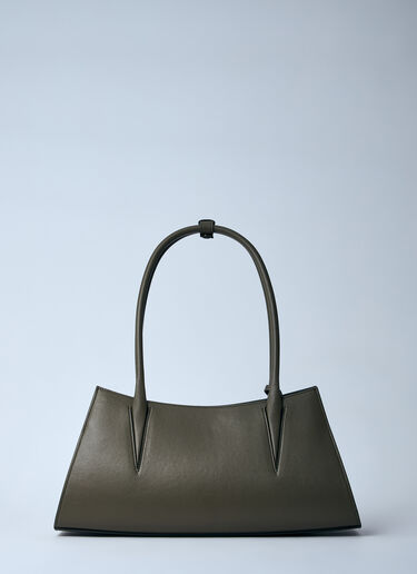 Mugler Fang Shoulder Bag Beige mug0259015