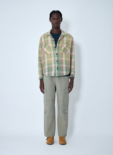 Marley Flannel Shirt Gallery Dept. Marley Flannel Shirt Green gdp0162058