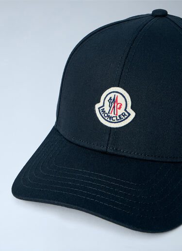 LN-CC® - Moncler: Embroidered Logo Cap - Black Moncler Embroidered Logo Cap Black mon0165054