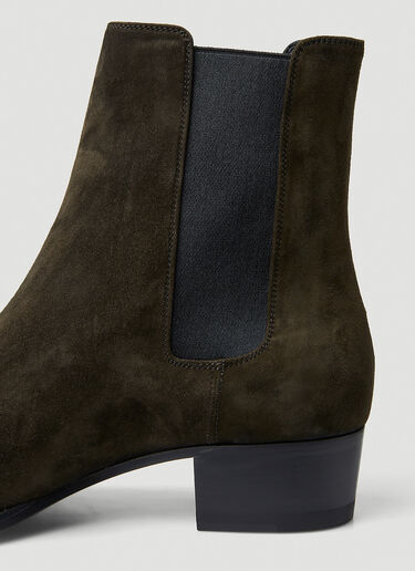 Saint Laurent Chelsea Boots Brown sla0149035
