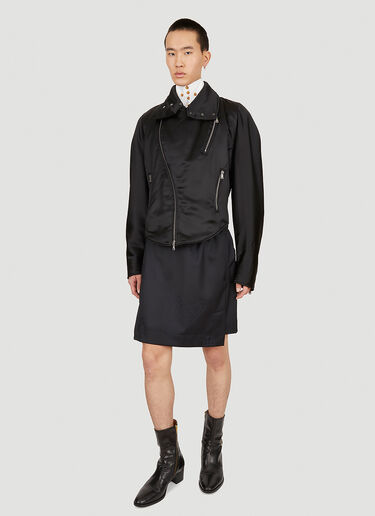 Vivienne Westwood Elasticated Waistband Kilt Black vvw0151004