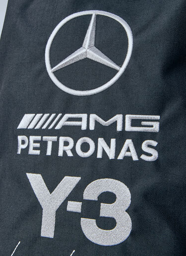 Y-3 MERCEDES Embroidered Logo Backpack Black yyy0364072
