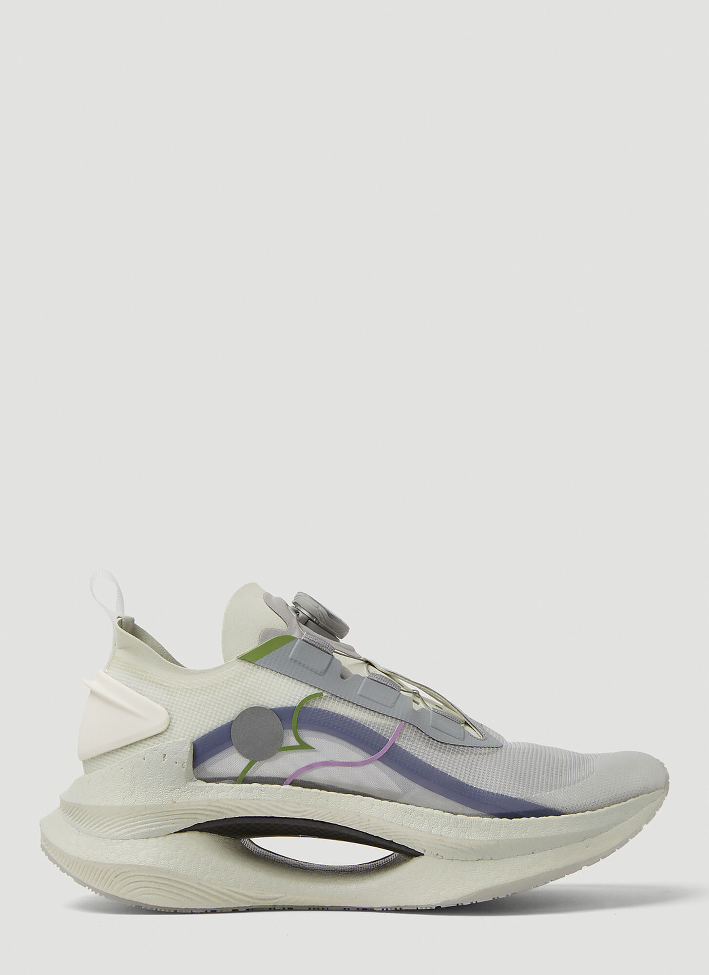 Soulland X Li-ning Shadow Sneakers In Light Grey