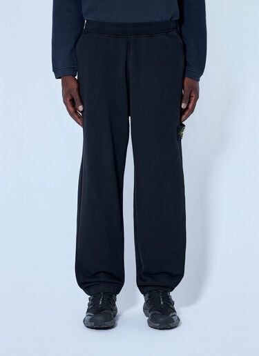 LN-CC® - Stone Island: Elasticated Track Pants - Black Stone Island Elasticated Track Pants Black sto0165078