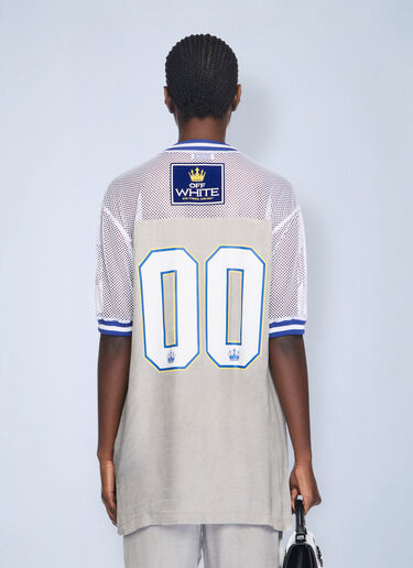 Dyed Vi Sat 00 Football Top Off-White Dyed Vi Sat 00 Football Top Blue ofw0262052