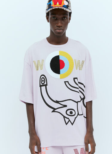 Target Oversized T-Shirt Walter Van Beirendonck Target Oversized T-Shirt Lilac wlt0154010