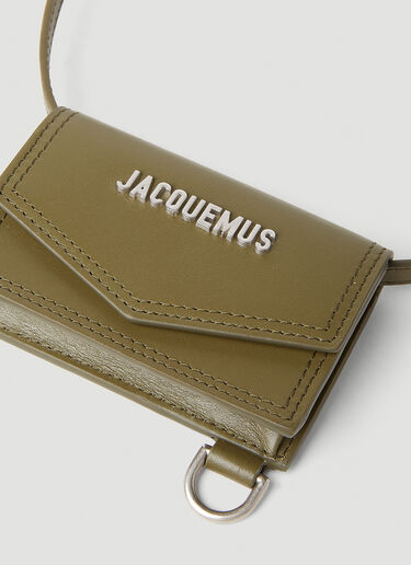 Jacquemus Le Porte Azur Pouch Khaki jac0151033