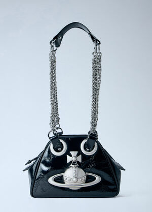 Vivienne Westwood Archive Orb Chain Handbag Black vvw0266014