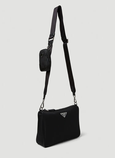 Prada Re-Nylon Crossbody Bag Black pra0152055