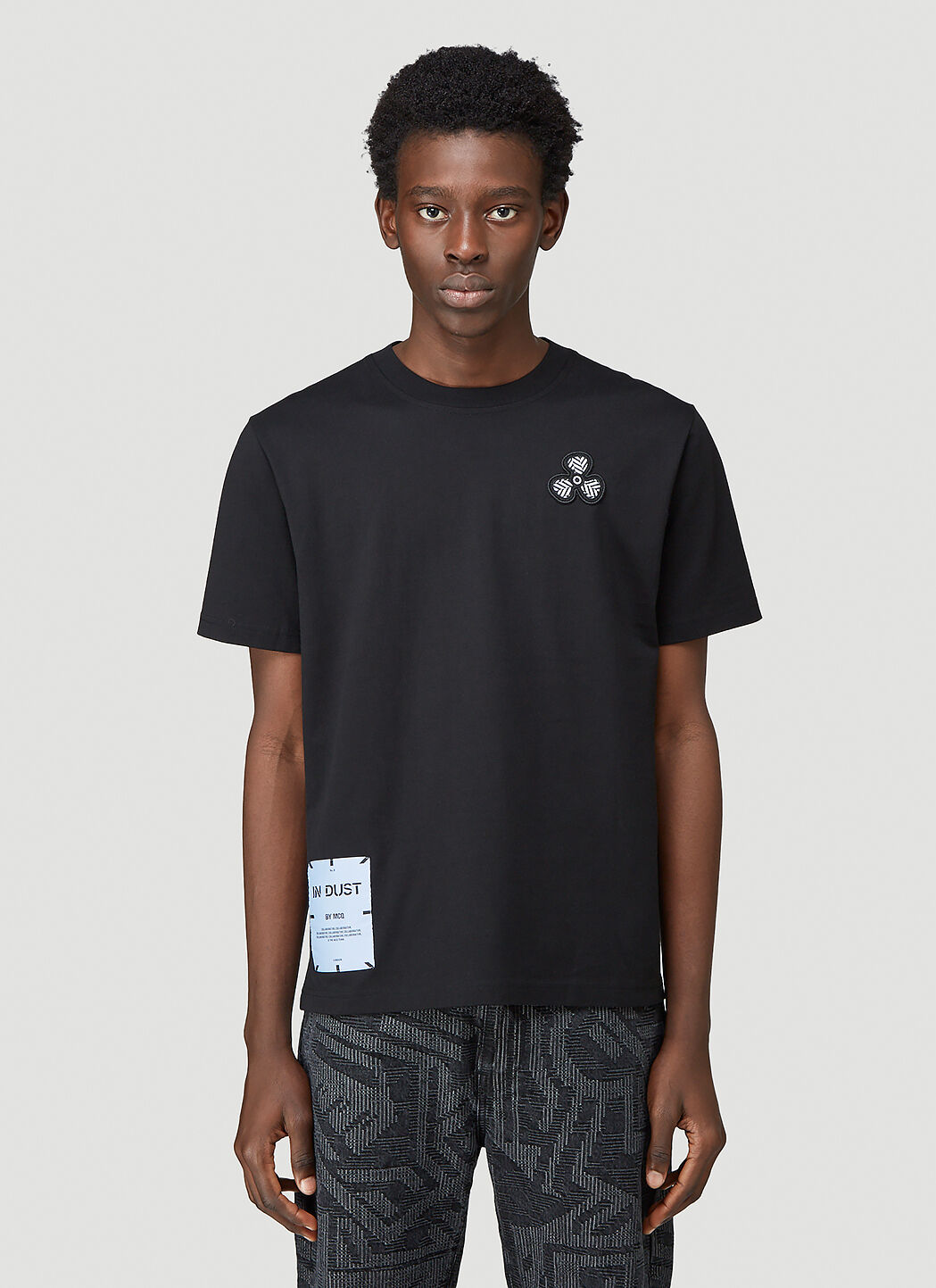 MCQ Relaxed T Shirt in Black LN CC