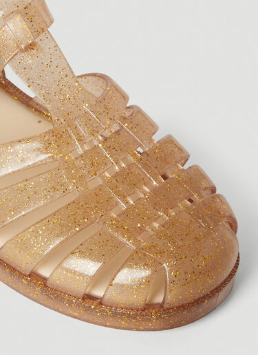 Melissa Possession Glitter Sandals Brown mls0252009