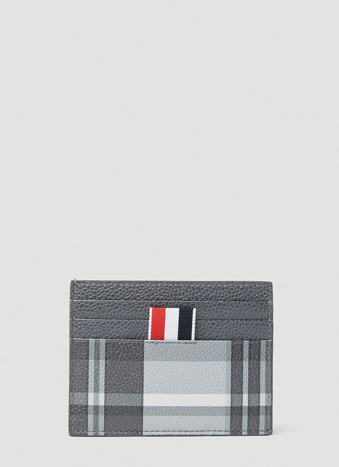 Thom Browne 4-Bar Leather Cardholder 블랙 thb0151027