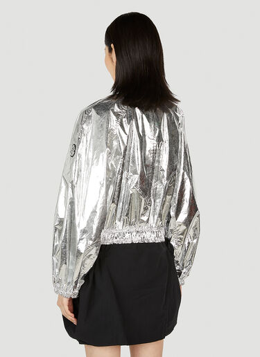 Moncler x Alicia Keys 플랫브러시 재킷 실버 mak0251016