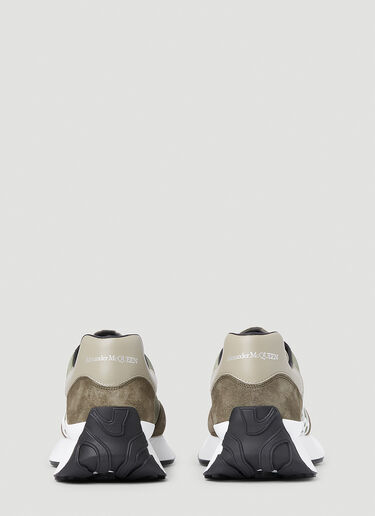 Alexander McQueen Sprint Runner Sneakers Khaki amq0151048