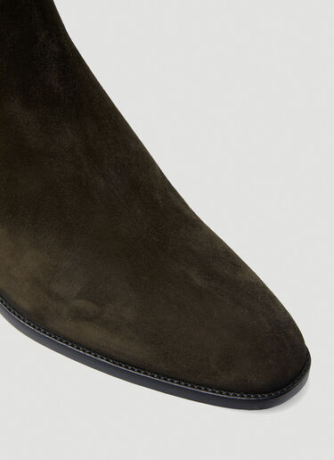 Saint Laurent Chelsea Boots Brown sla0149035
