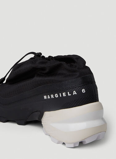 MM6 Maison Margiela x Salomon 크로스 로우 스니커즈 블랙 mms0252001