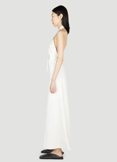 Studio Nicholson 挂脖连衣裙 白色 stn0252001