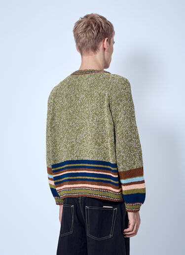 Story Mfg. Mountain Fern Bulb Knit Jumper Green mfg0166008