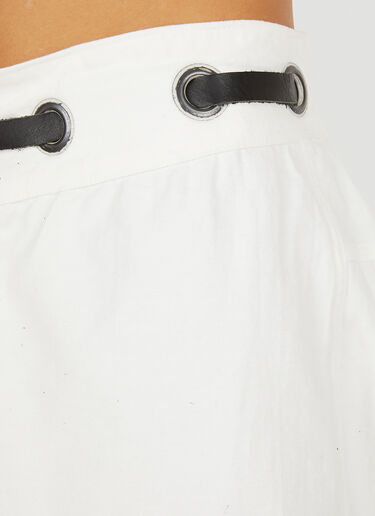 Belted Pants Bonum Belted Pants White bon0350004