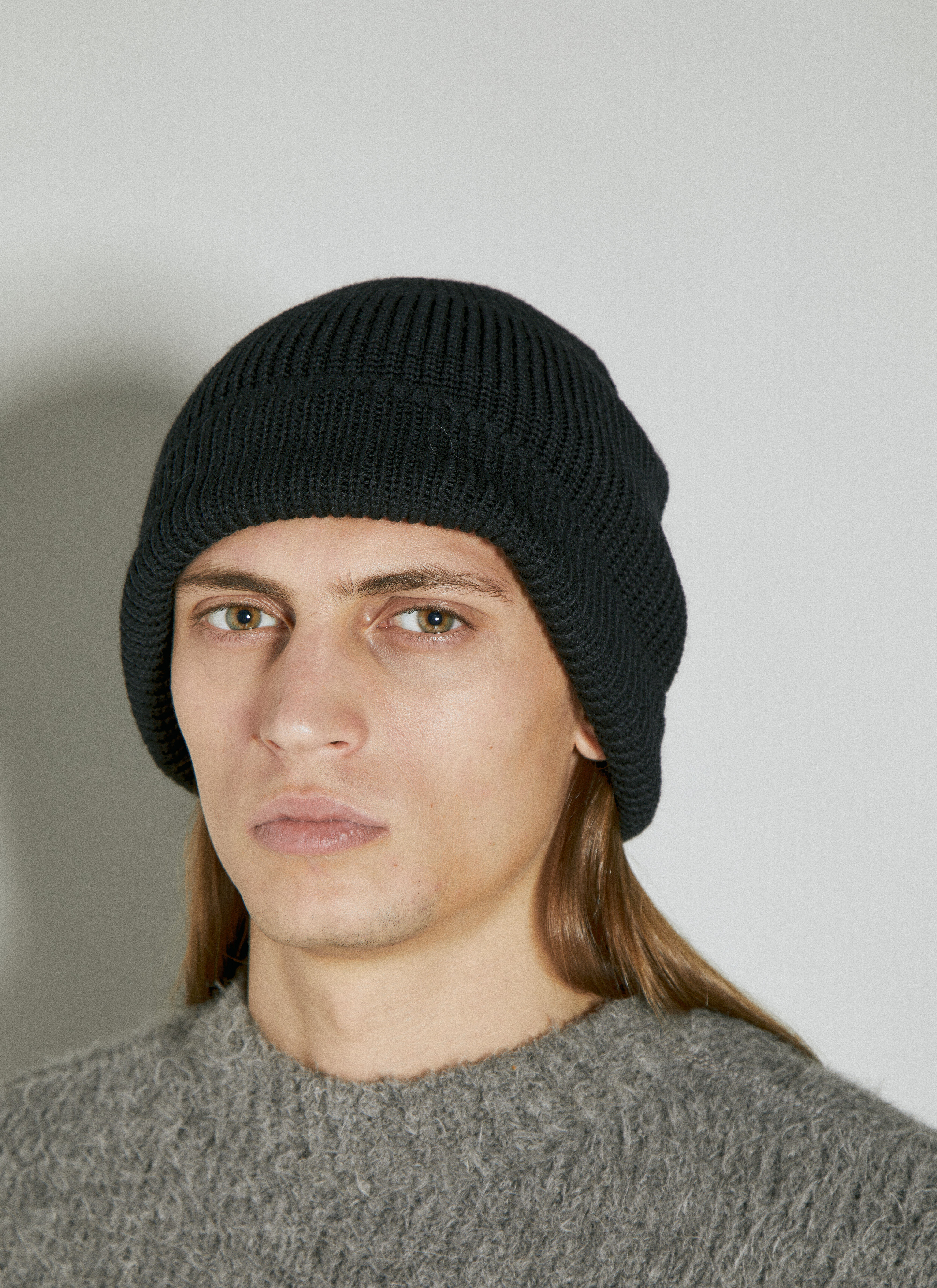 OUR LEGACY Black Rustic Merino Beanie Our Legacy