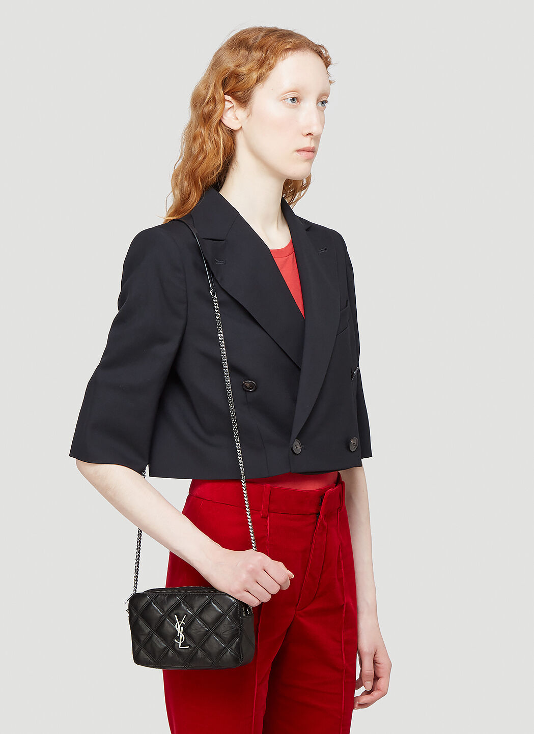 Saint laurent sales becky mini bag
