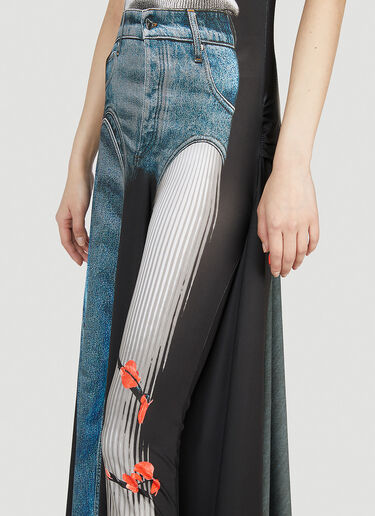 Y/Project x Jean Paul Gaultier Trompe L'Oeil Pant Dress Black jpg0252013