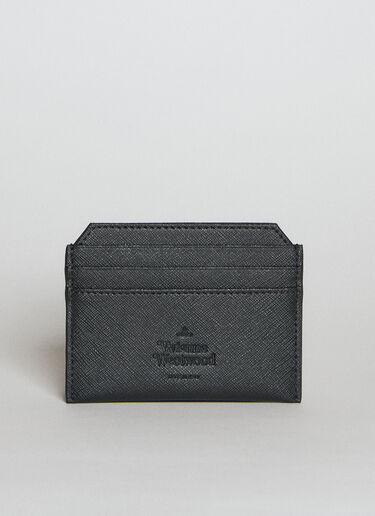 Vivienne Westwood 十字纹卡夹  黑色 vvw0155018