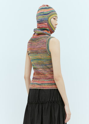 Aries x Juicy Couture SpaceDye Knit Balaclavest Black ajy0352006