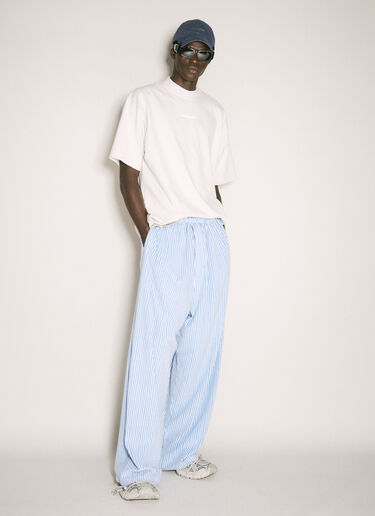 Balenciaga Large Pyjama Pants Blue bal0157013
