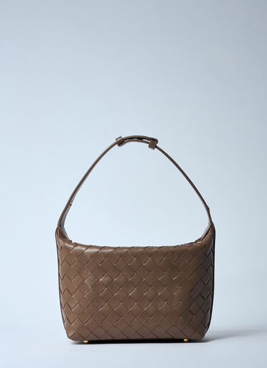 Bottega Veneta Mini Wallace Shoulder Bag Brown bov0259024