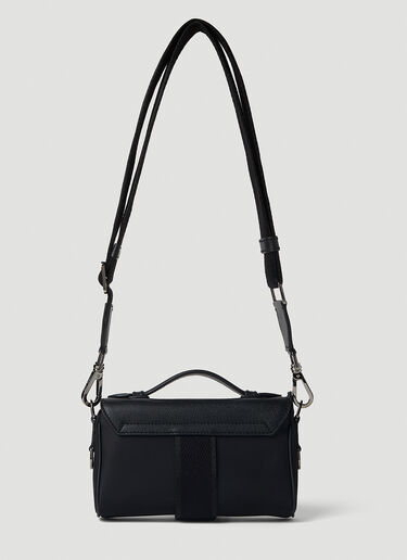 Dolce & Gabbana Logo Plaque Crossbody Bag Black dol0151007