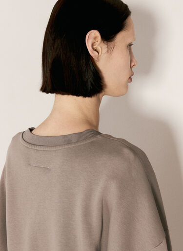 漆彩运动衫 MM6 Maison Margiela 漆彩运动衫 灰色 mmm0255007