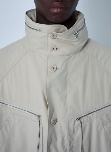 Lemaire Parachute Blouson Jacket Beige lem0160001