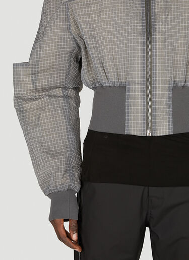 Rick Owens 거더드 봄버 재킷 그레이 ric0151002