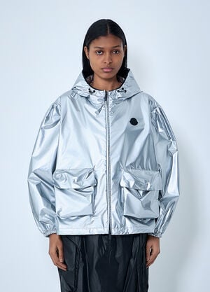 Moncler Ylang Bomber Jacket Silver mon0263007