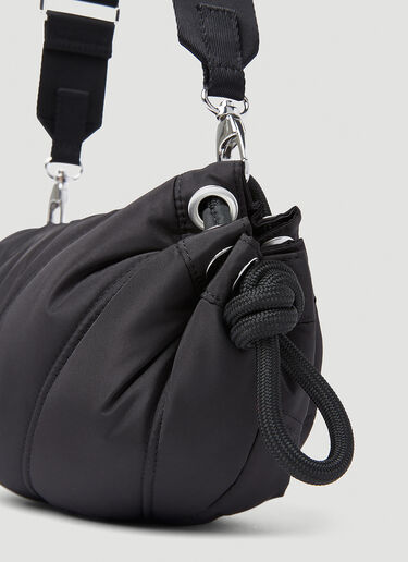 GANNI Quilted Small Shoulder Bag Black gan0253031