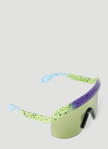 Gucci Mask Sunglasses Green guc0252118