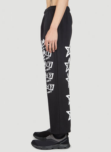 Nancy World Peace Track Pants Black ncy0151006