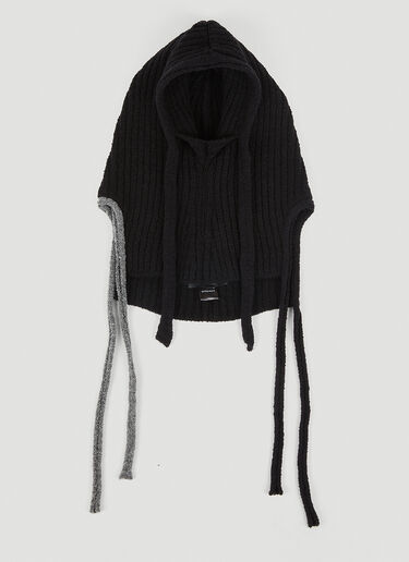 Ottolinger Knit Hood Black ott0150003