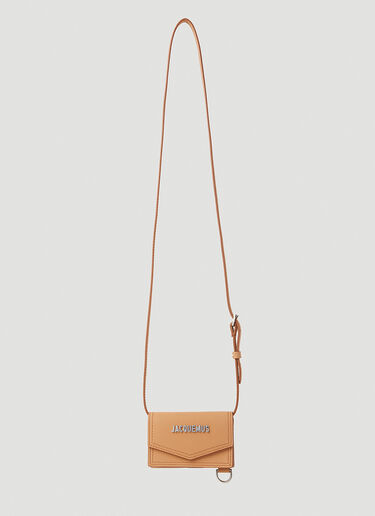 Jacquemus Le Porte Azur Pouch Brown jac0151034